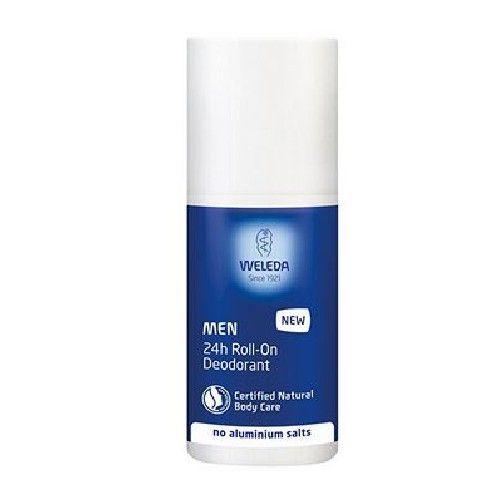 Imagem de Desodorante roll-on masculino 24 horas 1,69 oz da Weleda (pacote com 2)