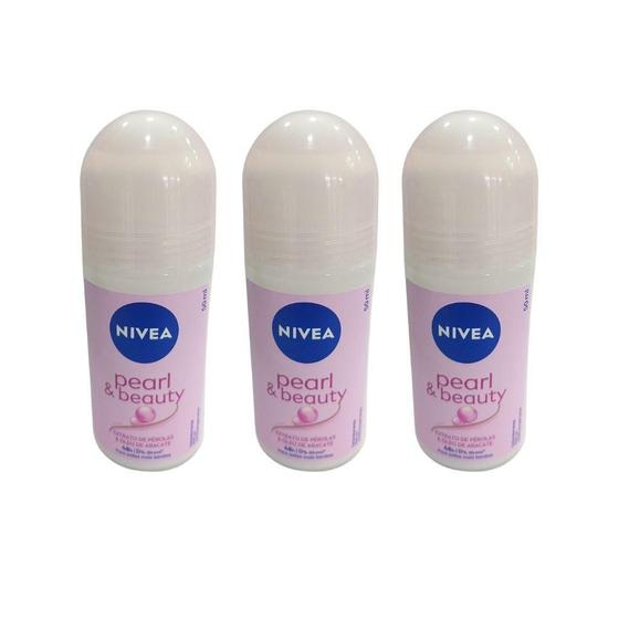 Imagem de Desodorante Roll-on Nivea 50ml Pearl Beauty