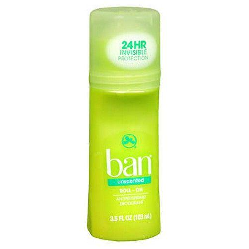 Imagem de Desodorante Roll-On Sem Perfume 3.141ml da Ban (Pacote com 2)