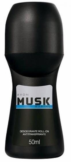 Desodorante Rolon Antitranspirante Roll On Masculino Musk Marine Avon Menor preço em Desodorante Rolon Antitranspirante Roll On Masculino Musk Marine Avon