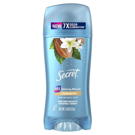 Imagem de Desodorante Secret Scent Expressions Classic Coco Butter 75 ml, pacote com 3