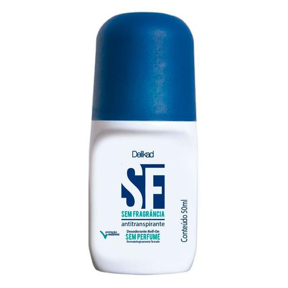 Imagem de Desodorante SF Sem Fragrância Roll On 50ml