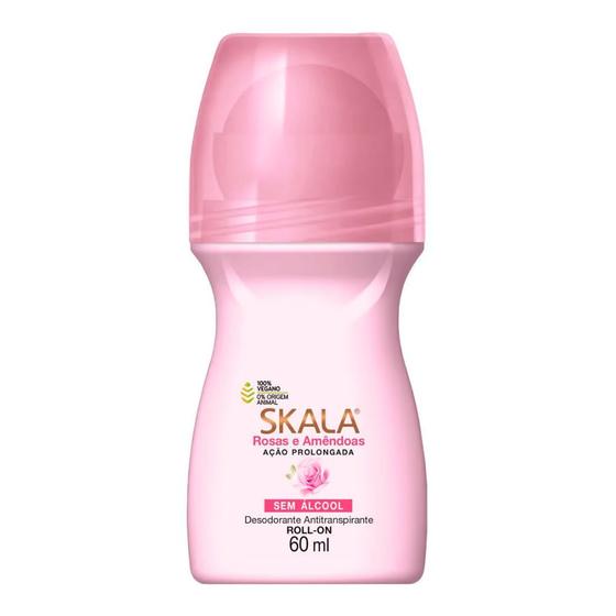 Imagem de Desodorante Skala Roll-on Rosas e Amêndoas 60ml