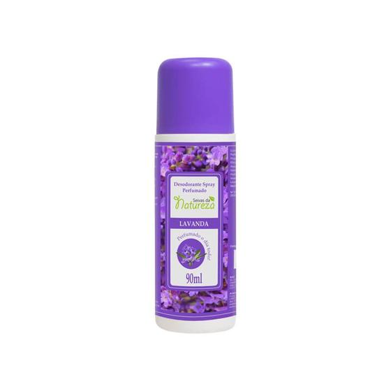 Imagem de Desodorante Spray 90ML - Lavanda, Buquê de Rosas, Flor de Jasmim -  Seivas da Natureza