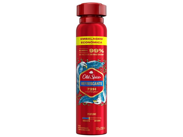 Imagem de Desodorante Spray Antitranspirante Old Spice Refrescante Masculino 72 Horas 200ml
