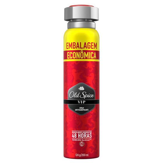 Desodorante Spray Antitranspirante Old Spice Vip 200ml Menor preço em Desodorante Spray Antitranspirante Old Spice Vip 200ml