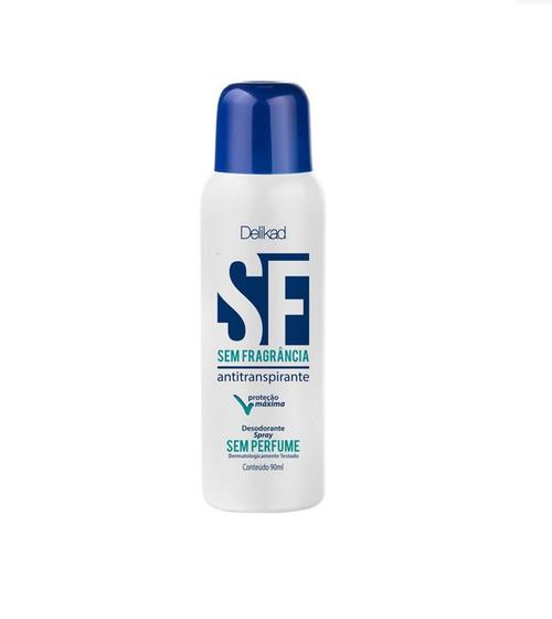 Imagem de Desodorante Spray Delikad SF Sem Perfume 90ml