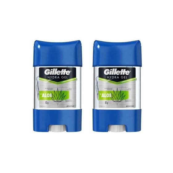 Imagem de Desodorante Stick Gillette Clear Gel Aloe 82G - Kit C/2Un