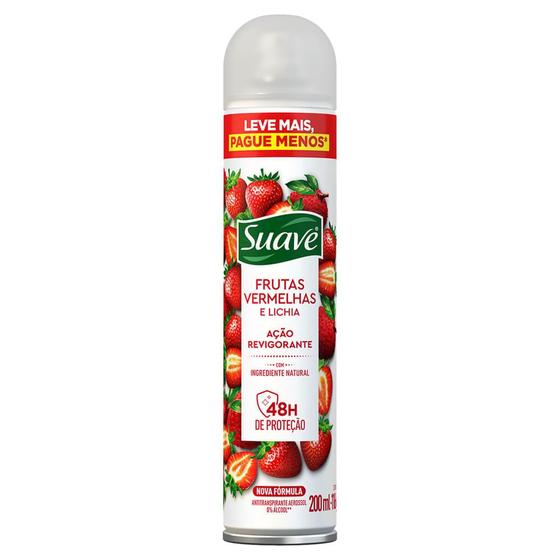 Desodorante Suave Aero Frutas Vermelhas e Lichia 200ml Menor preço em Desodorante Suave Aero Frutas Vermelhas e Lichia 200ml
