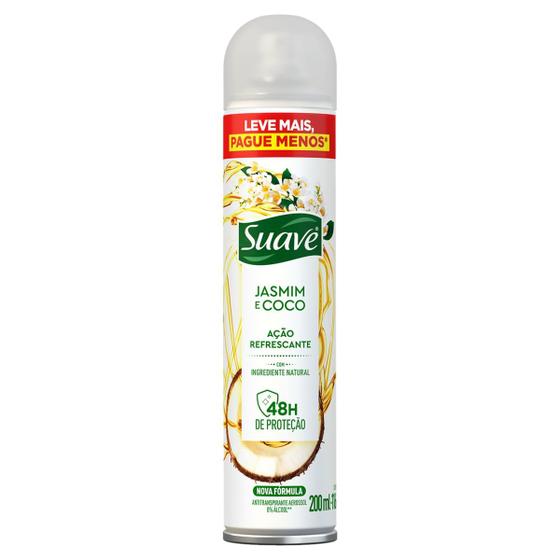 Desodorante Suave Aero Jasmim e Coco 200ml Menor preço em Desodorante Suave Aero Jasmim e Coco 200ml