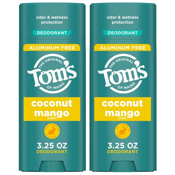 Imagem de Desodorante Tom's of Maine Coconut Mango 96 ml (pacote com 2)