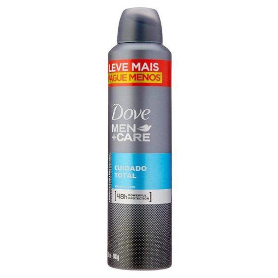 Imagem de Desodorante Total Dove Men Care Antitranspirante Aerosol Cuidado 250Ml