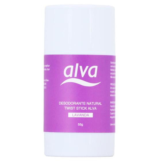 Imagem de Desodorante twist stick Alva lavanda 55g