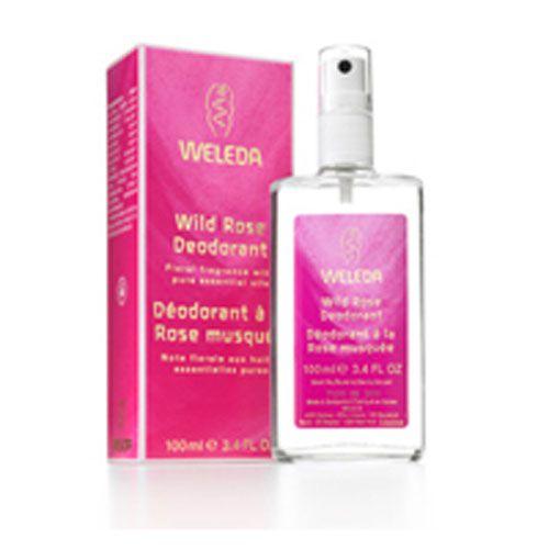 Imagem de Desodorante Wild Rose 3,4 fl oz da Weleda (pacote com 6)