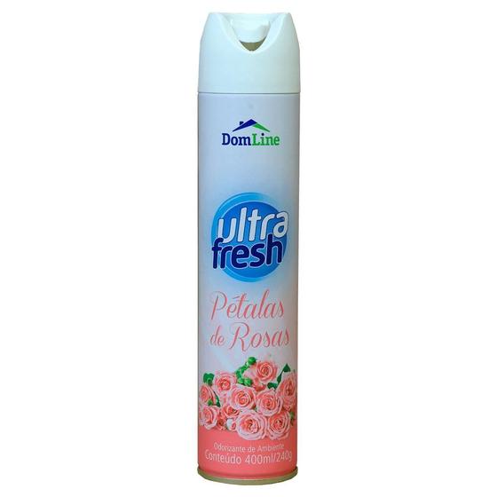 Imagem de Desodorizador Ultra Fresh Pétalas de Rosas 400 Ml Domline 