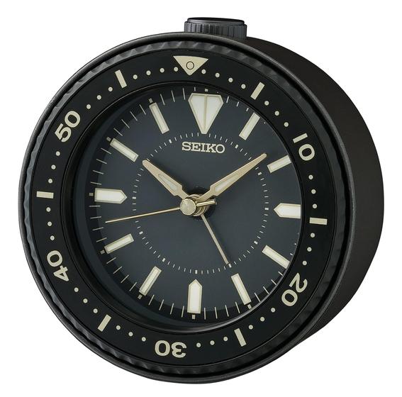 Imagem de Despertador Seiko Mai Heritage Classic - Modelo Preto