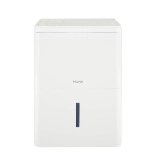 Imagem de Desumidificador Haier 9,5 L/dia 20 litros portátil para quarto branco