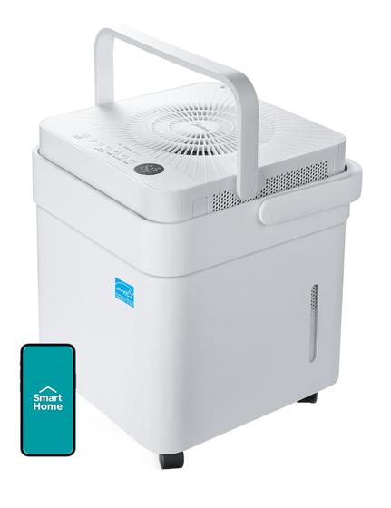 Imagem de Desumidificador Midea Cube 50 Pint para porão de 420m² com Alexa