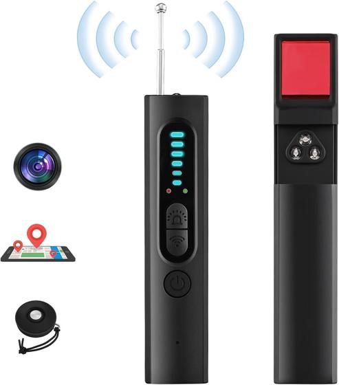 Imagem de Detector de Câmera Oculta Fallmist - 6 Níveis de Sensibilidade e 4 Modos de Detecção