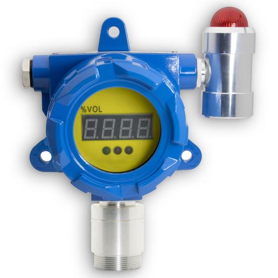 Imagem de Detector de Gás LEL Fixo com Alarme Sensor de Vazamento Gases Explosivos com Certificado de Calibração - Instrucorp IC-1062