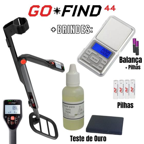 Detector de metais gofind 44 MINELAB Detector de Metal Magazine