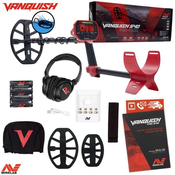 Imagem de Detector de Metais Minelab Vanquish 540 Pro Pack