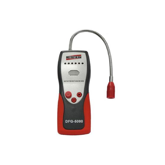 Imagem de Detector Fuga Gás Combustível Natural Detecção Aproximação Glp Dfg-5000 Portátil Instrutherm Com Estojo