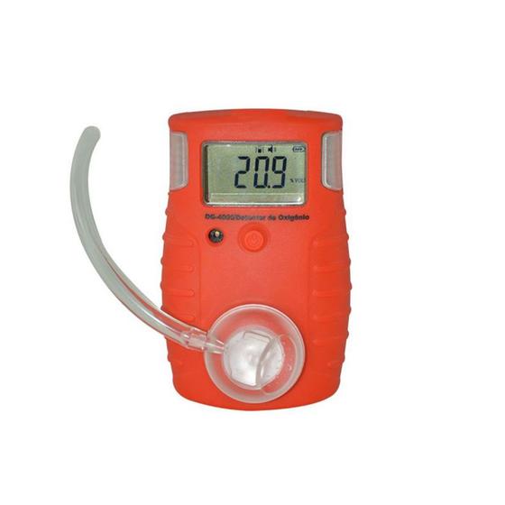 Imagem de Detector Gás Oxigênio O2 Escala 0 A 30% Vol Alarme Sensor Clip Dg-4000 Portátil Instrutherm
