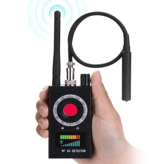 Imagem de Detector Localizador Sinal Camera Segurança Escondida Escuta Espiao Gps Rastreador Infravermelho Anti Espionagem Gravaçao Portatil