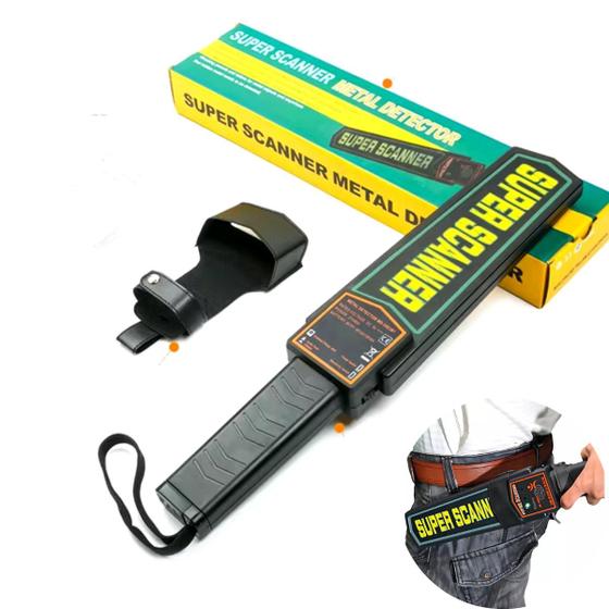 Imagem de Detector Profissional Metais Vibração Alta Precisão Scanner Portátil Manual