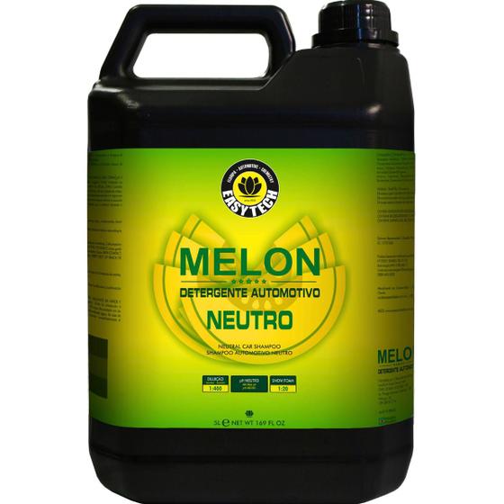 Imagem de Detergente Automotivo Neutro Melon 5l Easytech Shampoo