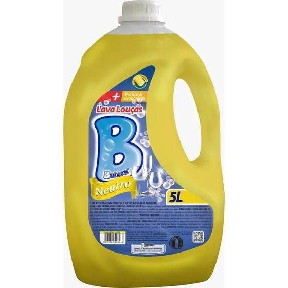 Imagem de Detergente Barbarex Neutro 5L