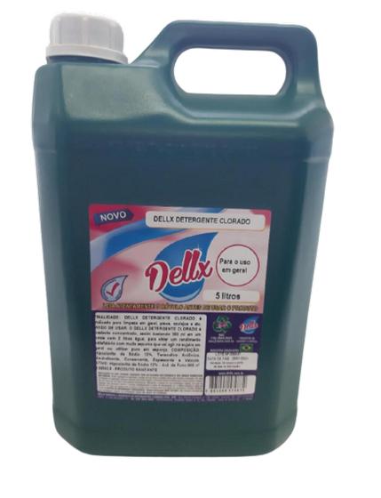 Imagem de Detergente Clorado - 5 Litros - Dellx