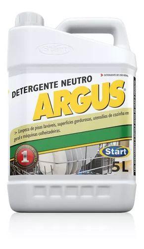 Imagem de Detergente Concentrado Argus Líquido 5L  Faz 50 Litros