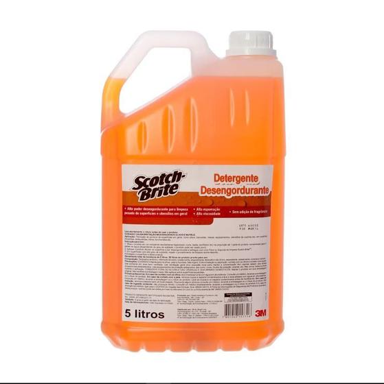 Imagem de Detergente Desengordurante Galão (3M) com 5 Litros Scotch-Brite