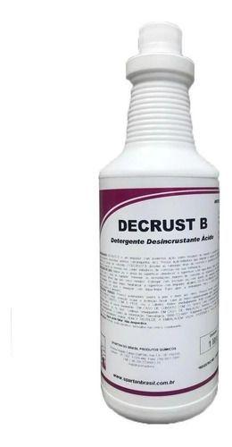 Imagem de Detergente Desincrustante Decrust B 1 Litro Spartan