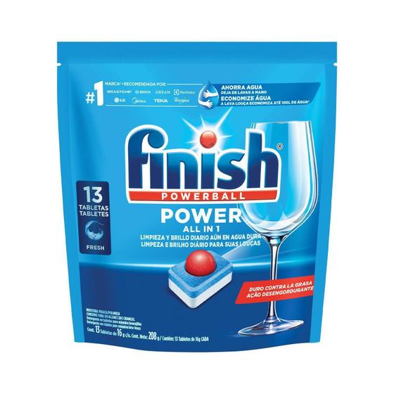 Detergente em Tabletes para Lava-louças Finish 