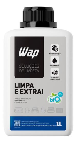 Imagem de Detergente Extratoras Estofado Tapete 1 L Limpa E Extrai Wap