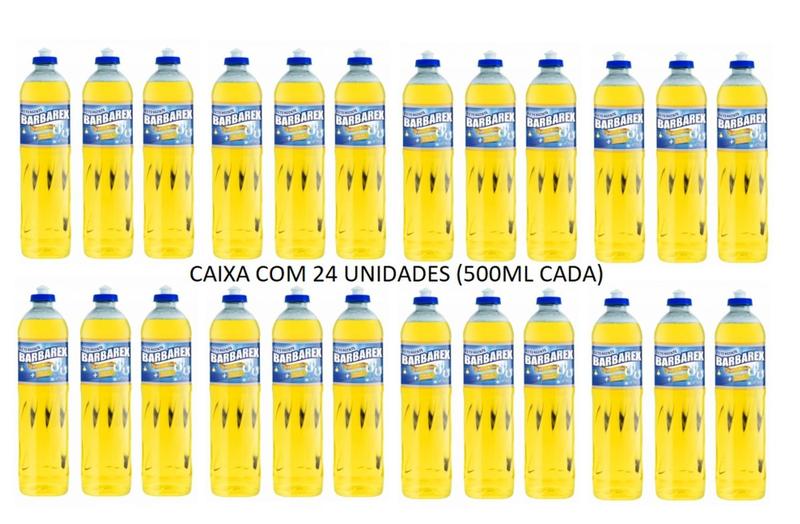 Imagem de Detergente Lava Louças Azulim Caixa Com 24 Unidades (500ml cada)