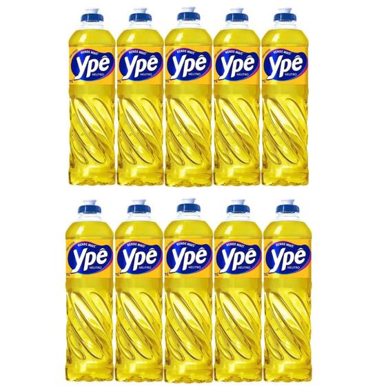 Detergente Liq. Ypê Neutro - Kit/c 10 unids de 500ml cada é ruim? Detergente Liq. Ypê Neutro - Kit/c 10 unids de 500ml cada é boa?
