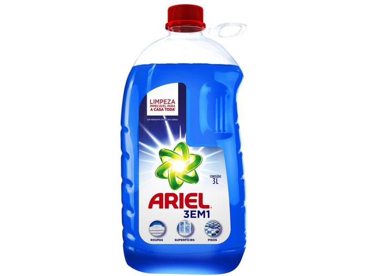 Imagem de Detergente Líquido Multiuso Ariel 3 em 1 - 3L