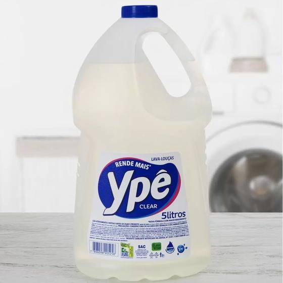 Imagem de Detergente Líquido YPÊ 5L Clear