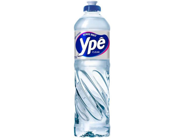 Detergente Líquido Ypê Clear - 500ml Menor preço em Detergente Líquido Ypê Clear - 500ml