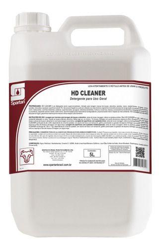 Imagem de Detergente Neutro Superconcentrado Hd Cleaner Spartan 5l