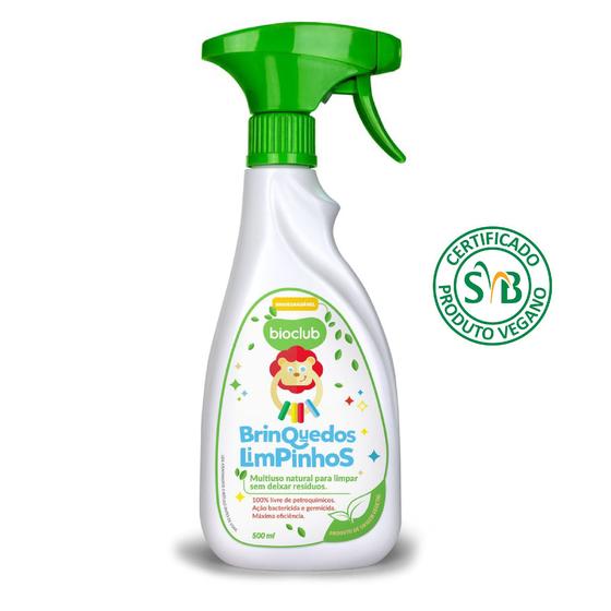 Imagem de Detergente para Limpeza de Brinquedos Natural - Brinquedos Limpinhos Bioclub 500ml
