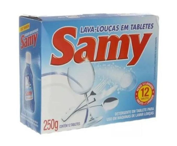 Imagem de Detergente para Maquinas de Lavar Louças Tablete com 12