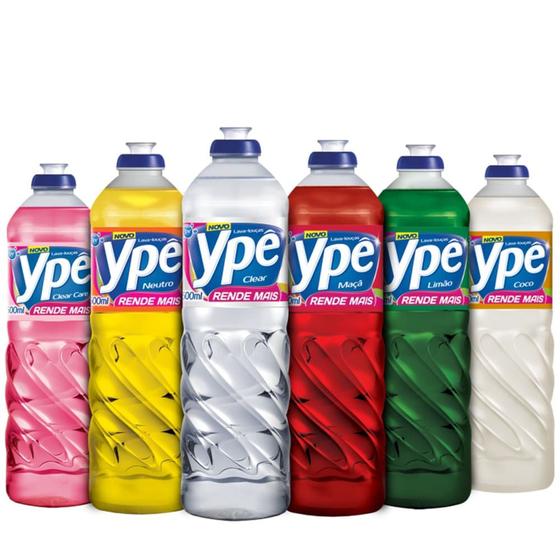 Detergente Ype maça,clear,limao,coco - Detergente - Magazine Luiza