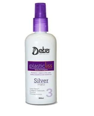 Imagem de Detra Cosméticos Plastic Liss Spray De Colágeno Silver 200Ml