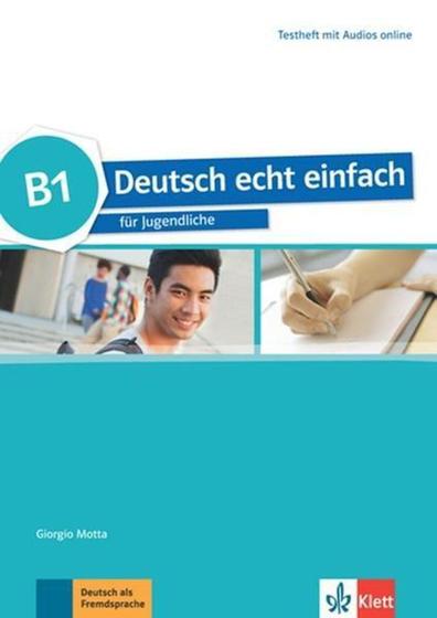 Imagem de Deutsch Echt Einfach B1 - Für Jugendliche - Testheft Mit Audios Online - Klett-Langenscheidt