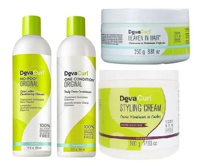 Imagem de Deva Curl Kit Cabelos Cacheados home Care